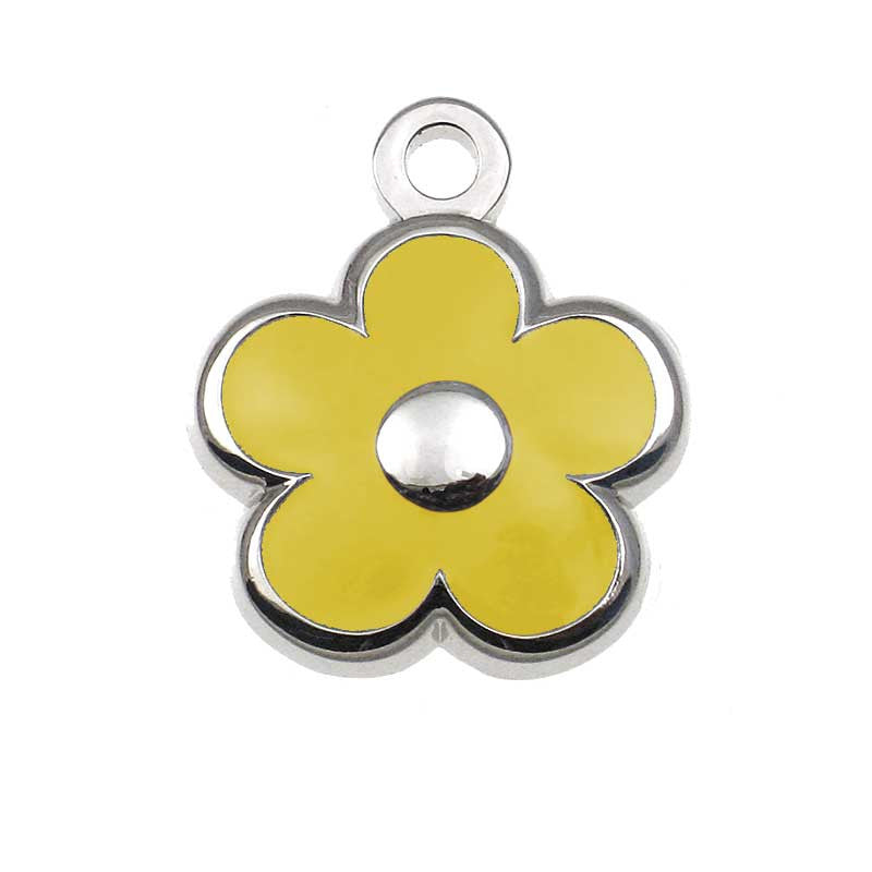 Tiny Flower Shaped Jewelry Tag, - Lucky Pet
